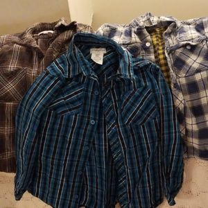 Boys long sleeve button down